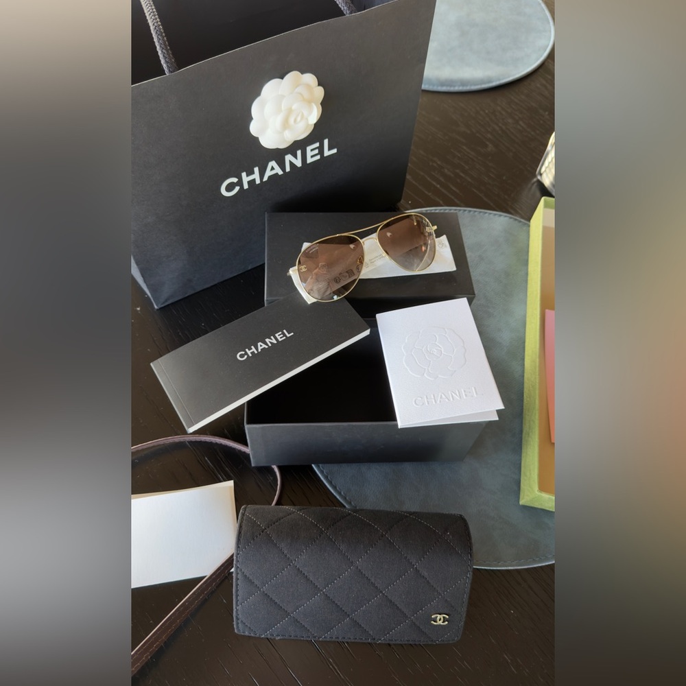 Chanel Pilot Sunglasses